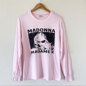 Madonna Madame X Pink Long Sleeve Shirt